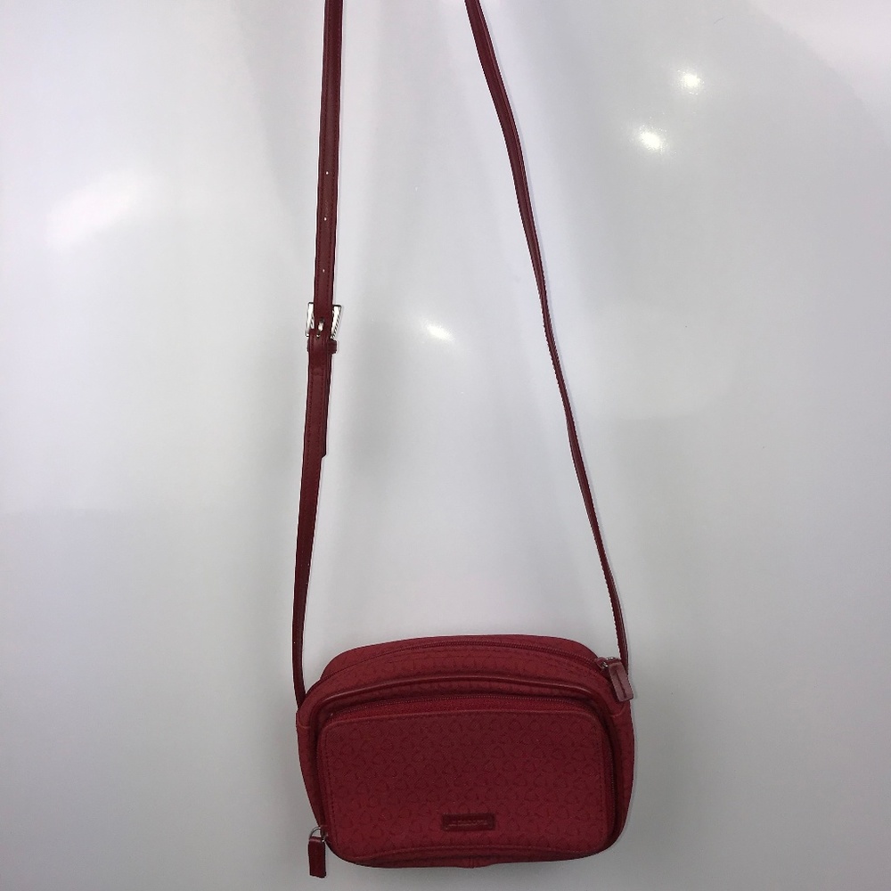 Red Clutch Shoulder Bag